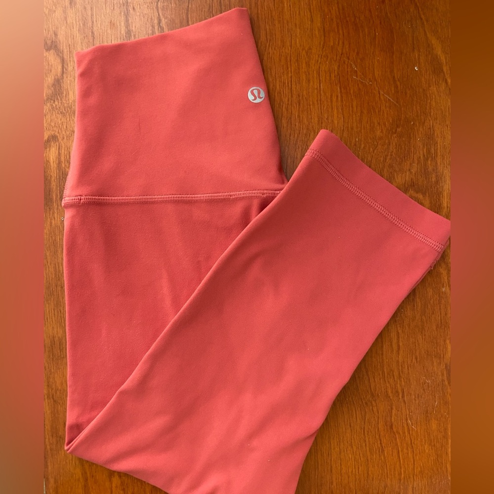 lululemon Align High Rise Crop 17” leggings Sz 6
